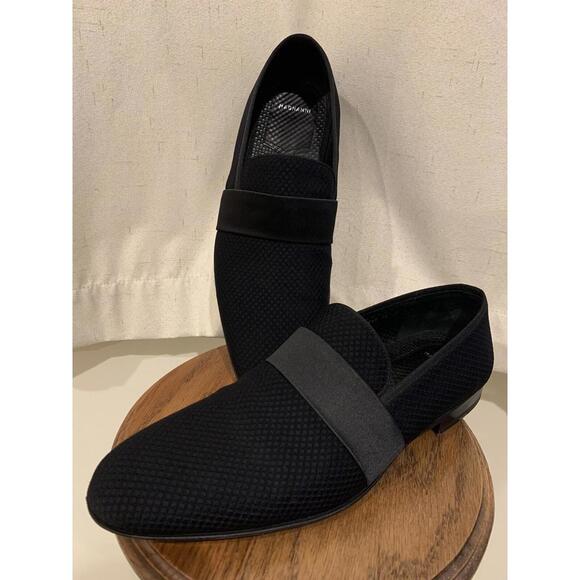 Magnanni Gervaso Slip On Loafer  20179 Black Velvet  13 M main image 8